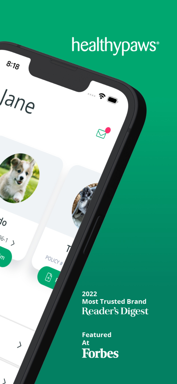 Healthy Paws Pet Insurance App