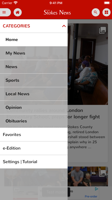 The Stokes News eEdition Screenshot