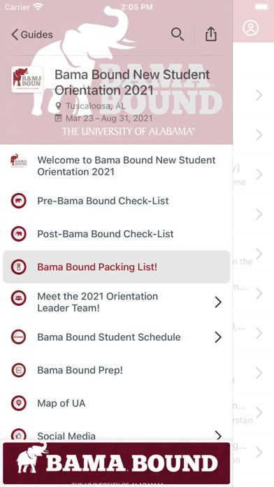 Bama Bound Screenshot
