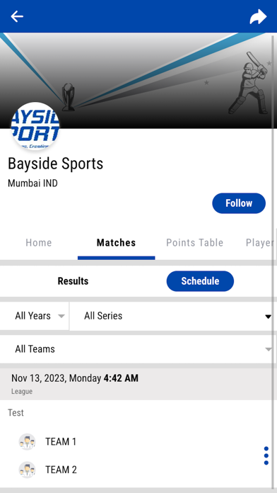 Bayside Cricket Screenshot