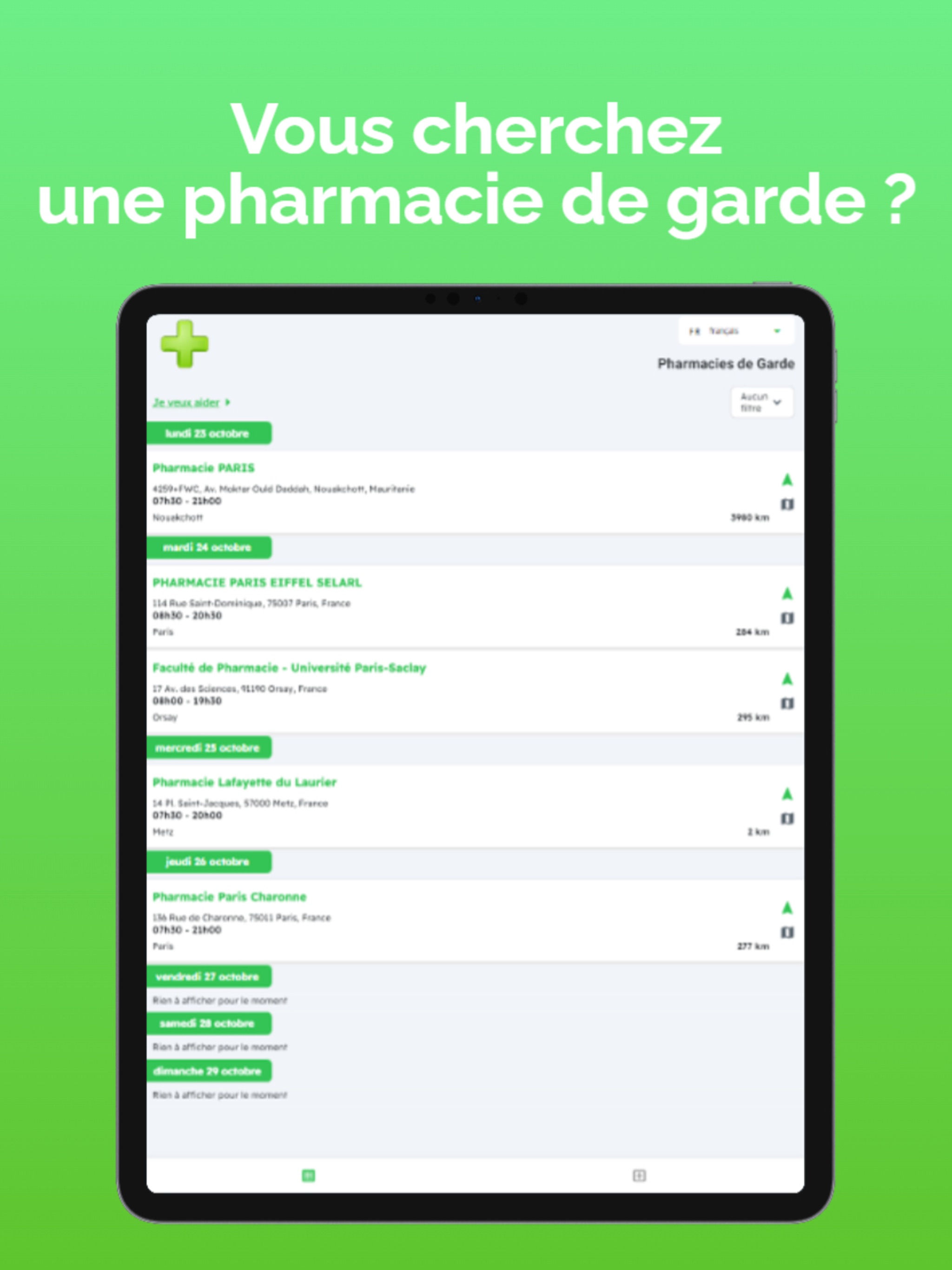 Pharmacies de garde - Franceのおすすめ画像1