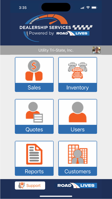 Road Lives Dealership Services Screenshot