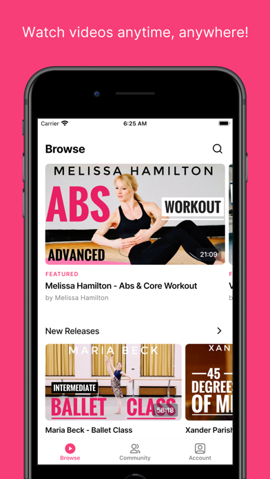 BalletClass.com Screenshot