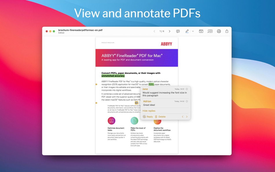 #7. FineReader PDF: OCR Converter (macOS) 由: ABBYY USA Software House Inc