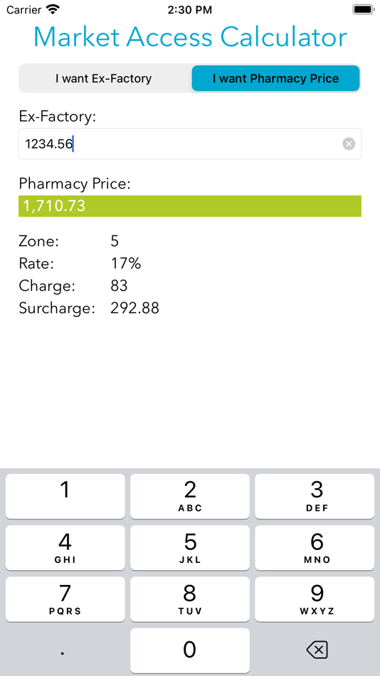 #2. Market Access Calc (iOS) 由: OAKS Consulting s.r.o.