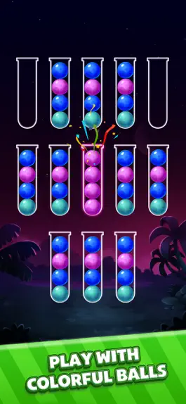 Game screenshot Сортировка цветных шаров apk