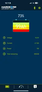 Hardkorr Battery Monitor screenshot #3 for iPhone