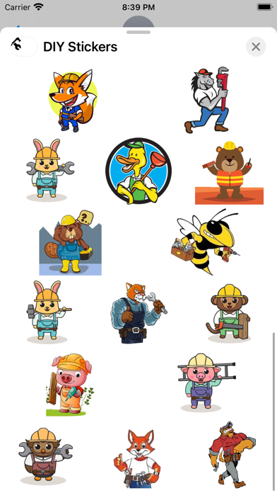Screenshot #3 pour DIY Stickers