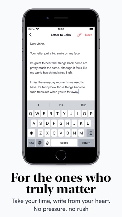 LetterMe: Send Virtual Letters Screenshot