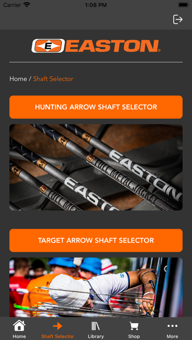 Easton Archery Screenshot