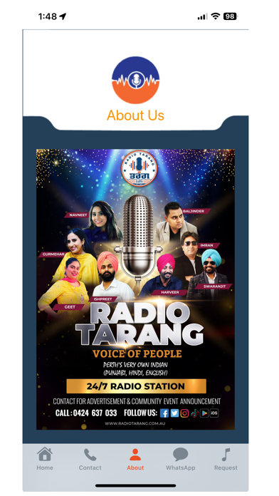 Radio Tarang Screenshot