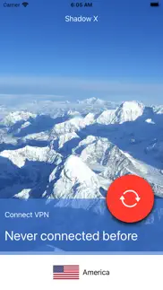 shadowx vpn: secure faster vpn iphone screenshot 1