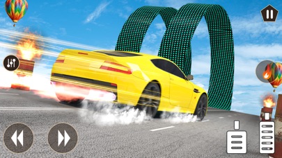 Sky Flying Real 3D Car Stunts Screenshot