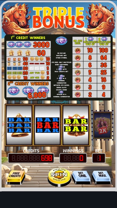 Triple Slots Bonus Screenshot