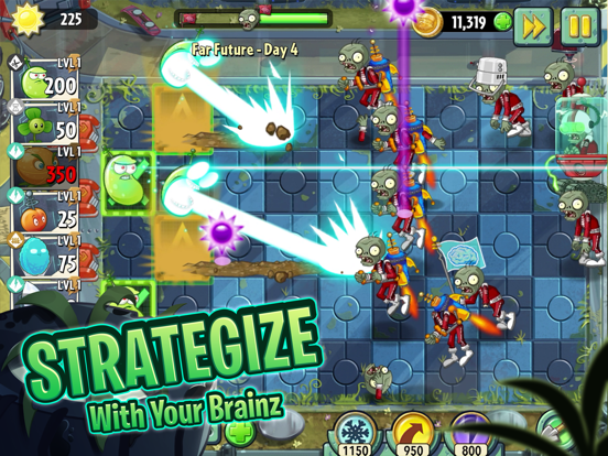 Screenshot #1 for Plants vs. Zombies™ 2
