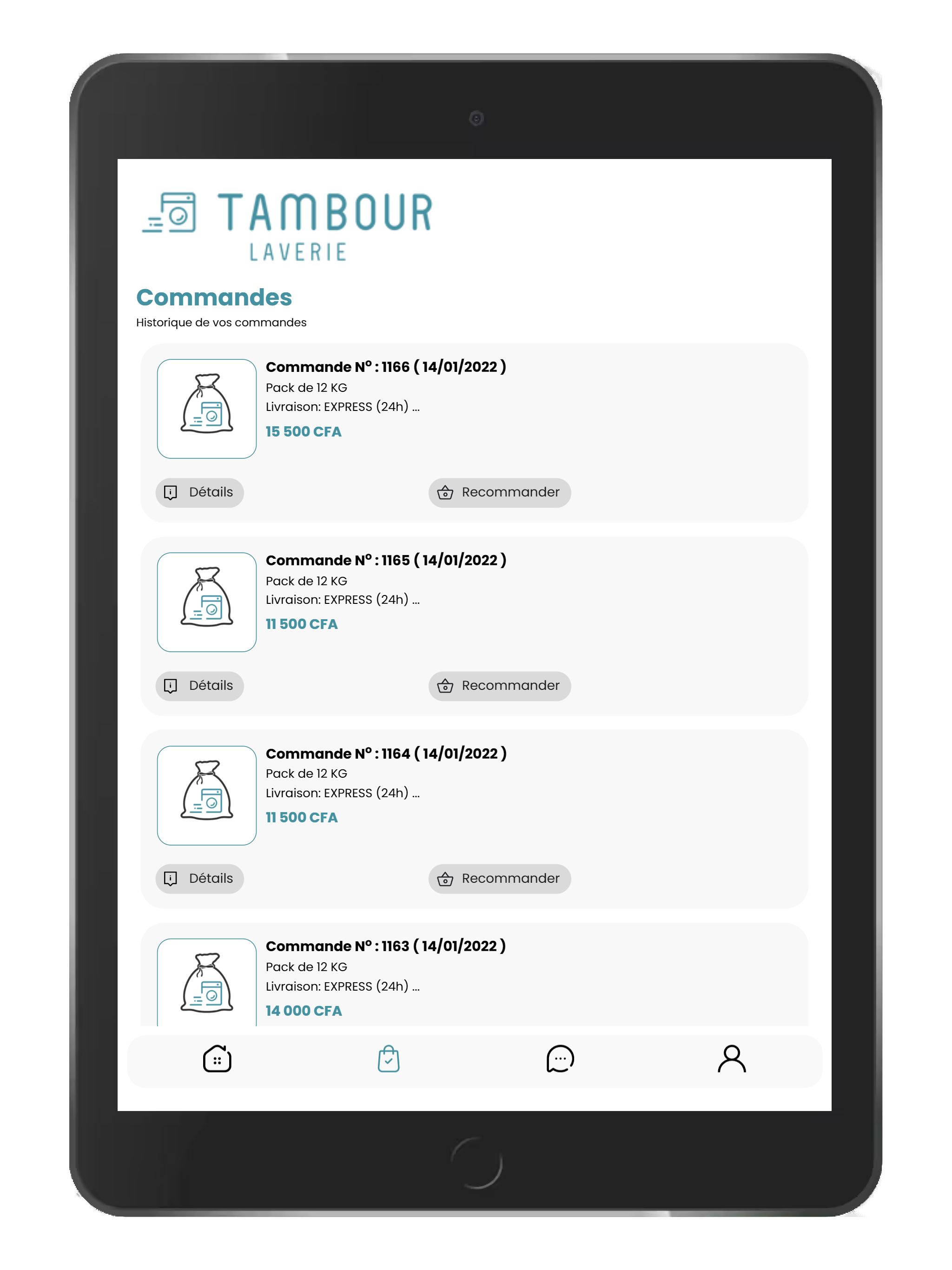 Tambour Laverie