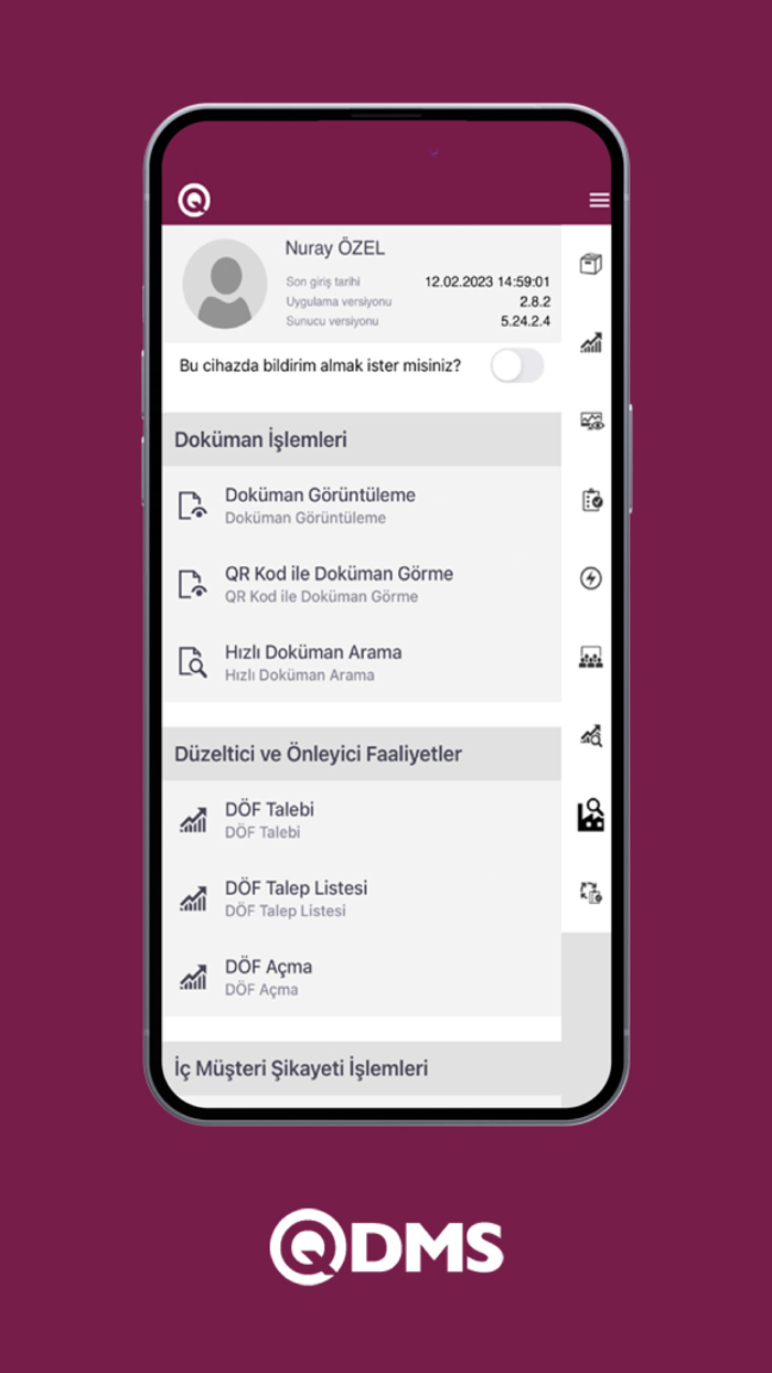 QDMS v2 - Bimser Çözüm