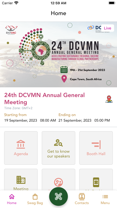 24th DCVMN AGM 2023 Screenshot