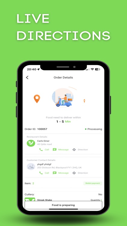 Vego Eats - Rider App