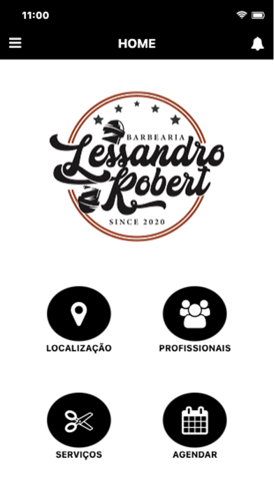 Barbearia Lessandro Robert Screenshot