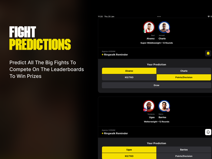 Boxing News – Predict and Score