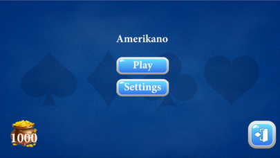 Amerikano Card Game Screenshot