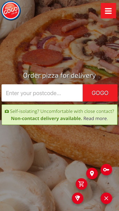 Pizza GoGo: Food Delivery Screenshot