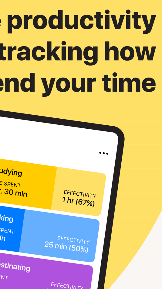 #2. My Productivity Time Tracker (iOS) Podle: Fly Your Vision B.V.