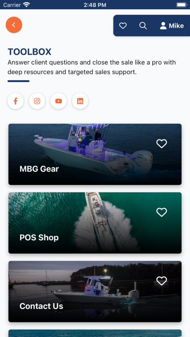 Maverick Boat Group University Screenshot