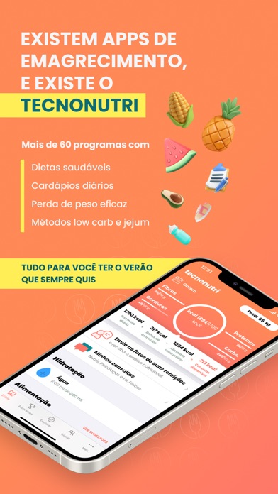 Screenshot #1 pour Tecnonutri: Encontre sua dieta