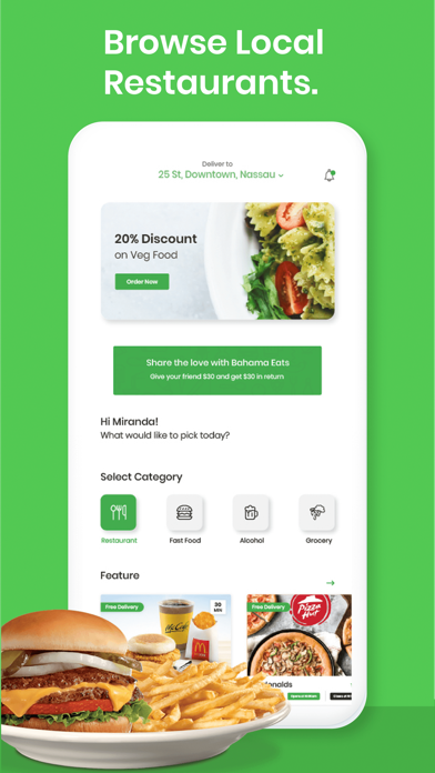 Bahama Eats: Food Delivery Screenshot