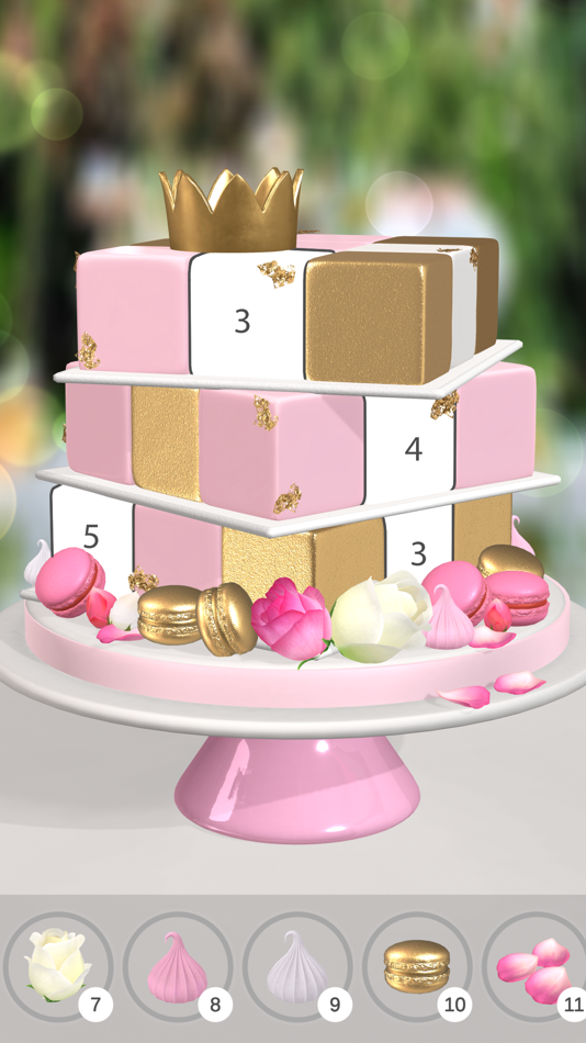 #4. Cake Coloring 3D (iOS) 由: Designer Games