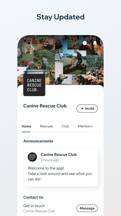 Canine Rescue Club Screenshot