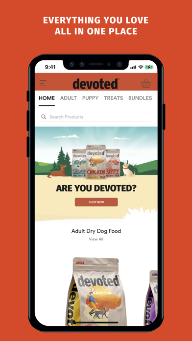 Devoted Pet Foods Screenshot