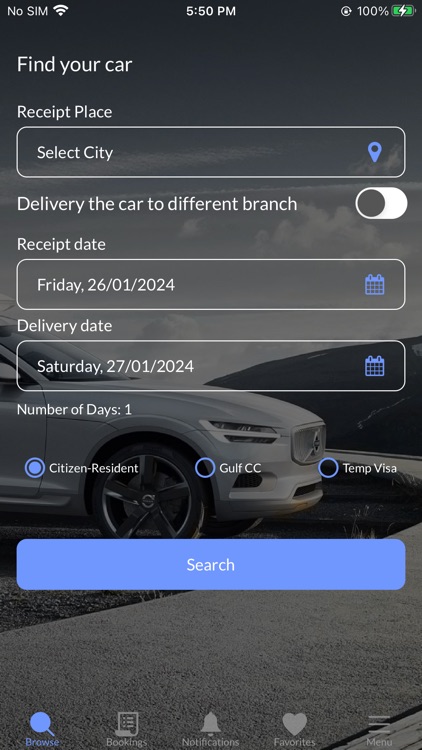 Amusbah car for car rental