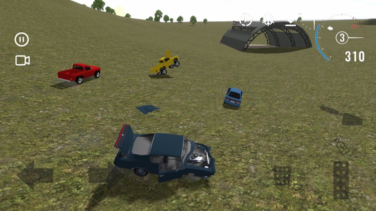 Car Crash Simulator in Space