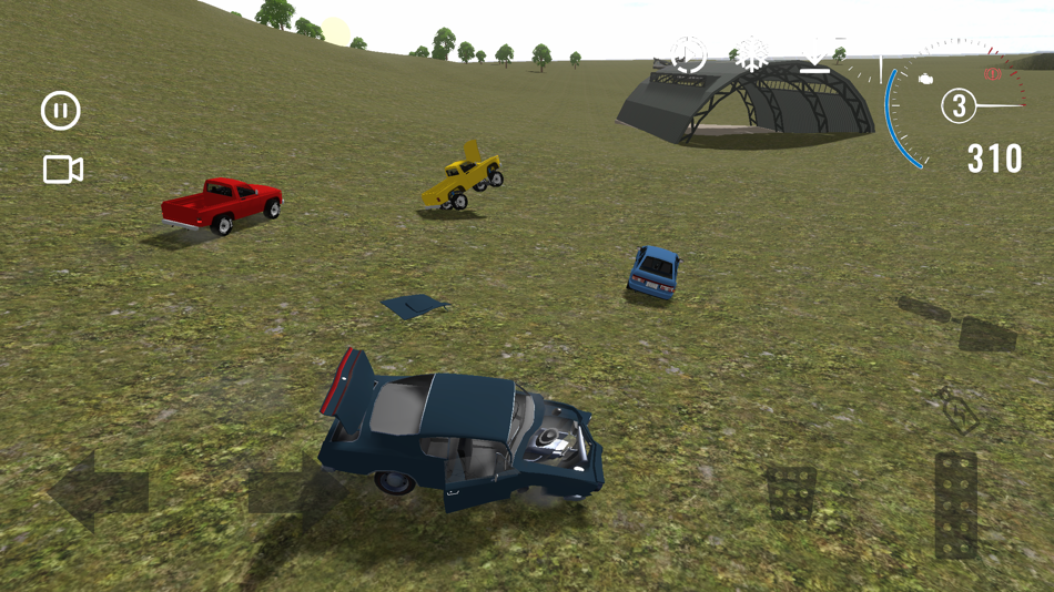 #2. Car Crash Simulator in Space (iOS) 来自: Kreiz Land Games LLC