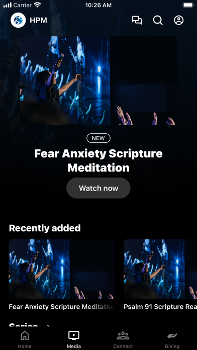 Higher Places Ministries Screenshot