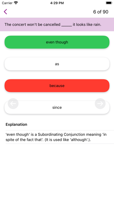 Grammar Up : 1800 Questions Screenshot