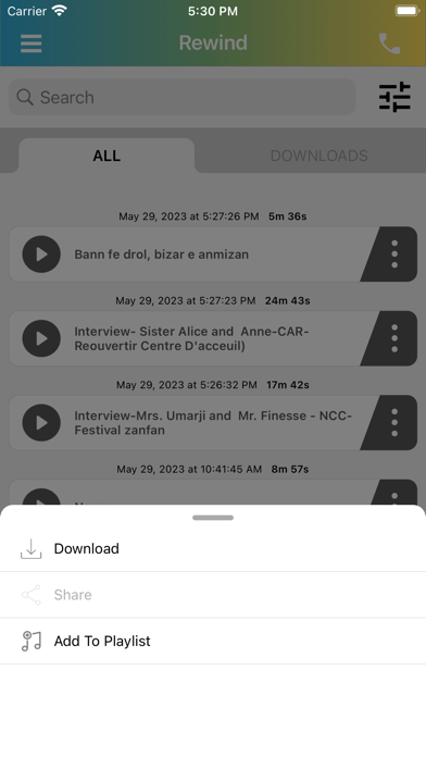 SBC Radio Screenshot