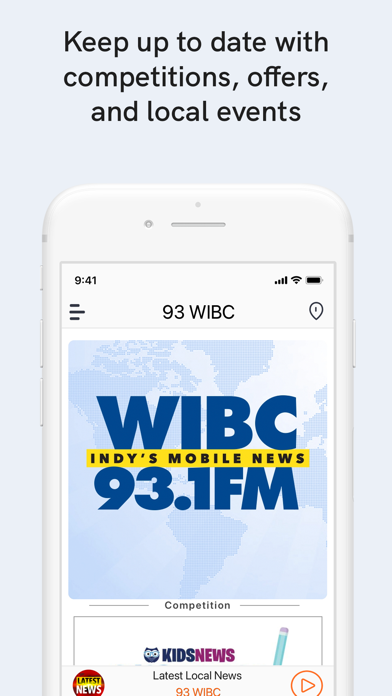 93 WIBC Screenshot