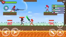 stickman combat: arena battle iphone screenshot 3