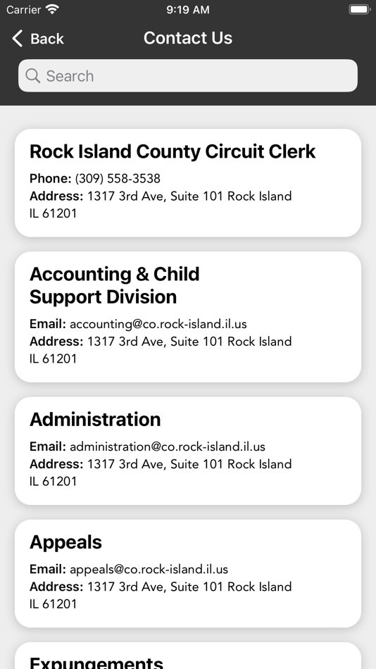 #3. Rock Island Co. Circuit Clerk (iOS) 由: Rock Island County Circuit Clerk