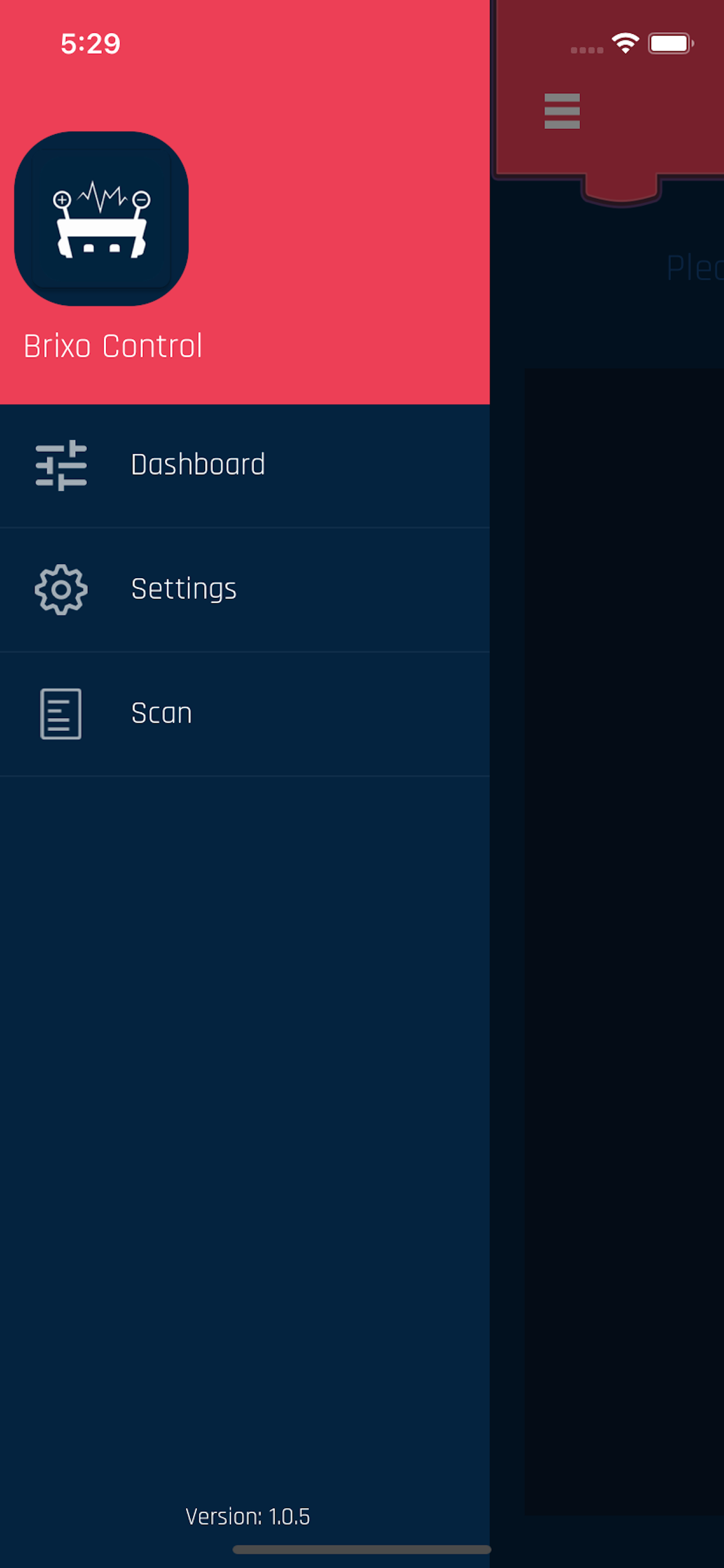 Brixo Control App