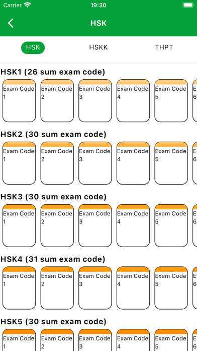 HSK Online - Exam HSK & TOCFL Screenshot