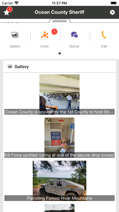 Ocean County Sheriff Screenshot