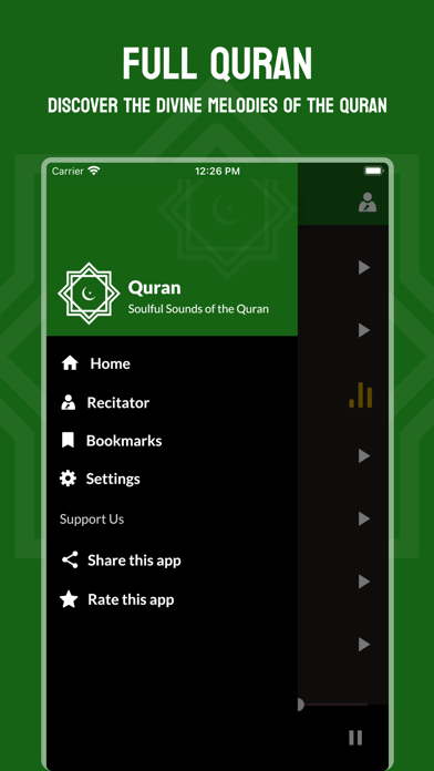 Quran Audio Mp3 - 114 Surah Screenshot