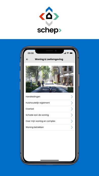 Schep app Screenshot