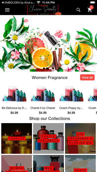 Chosen Scents & Gifts Screenshot