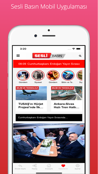 Sesli Basın Screenshot